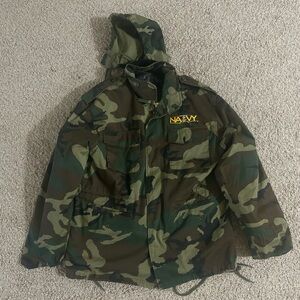 ROTHCO Ultra Force US Army Navy Field Coat Lined Cotton Size Medium Regular Mens